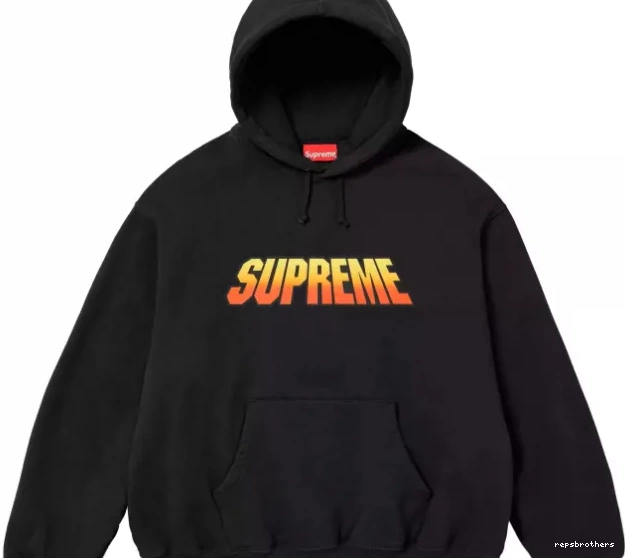 SS24 XL Black Logo Brown M HOODED L GRADIENT S Gradient Blue Hoodie 0524